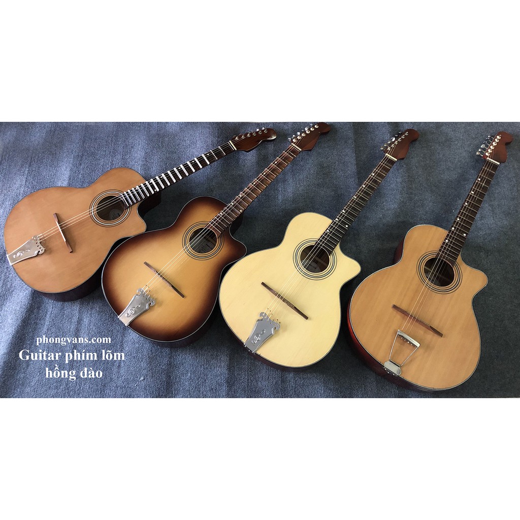 Đàn guitar vọng cổ thùng gỗ hồng đào