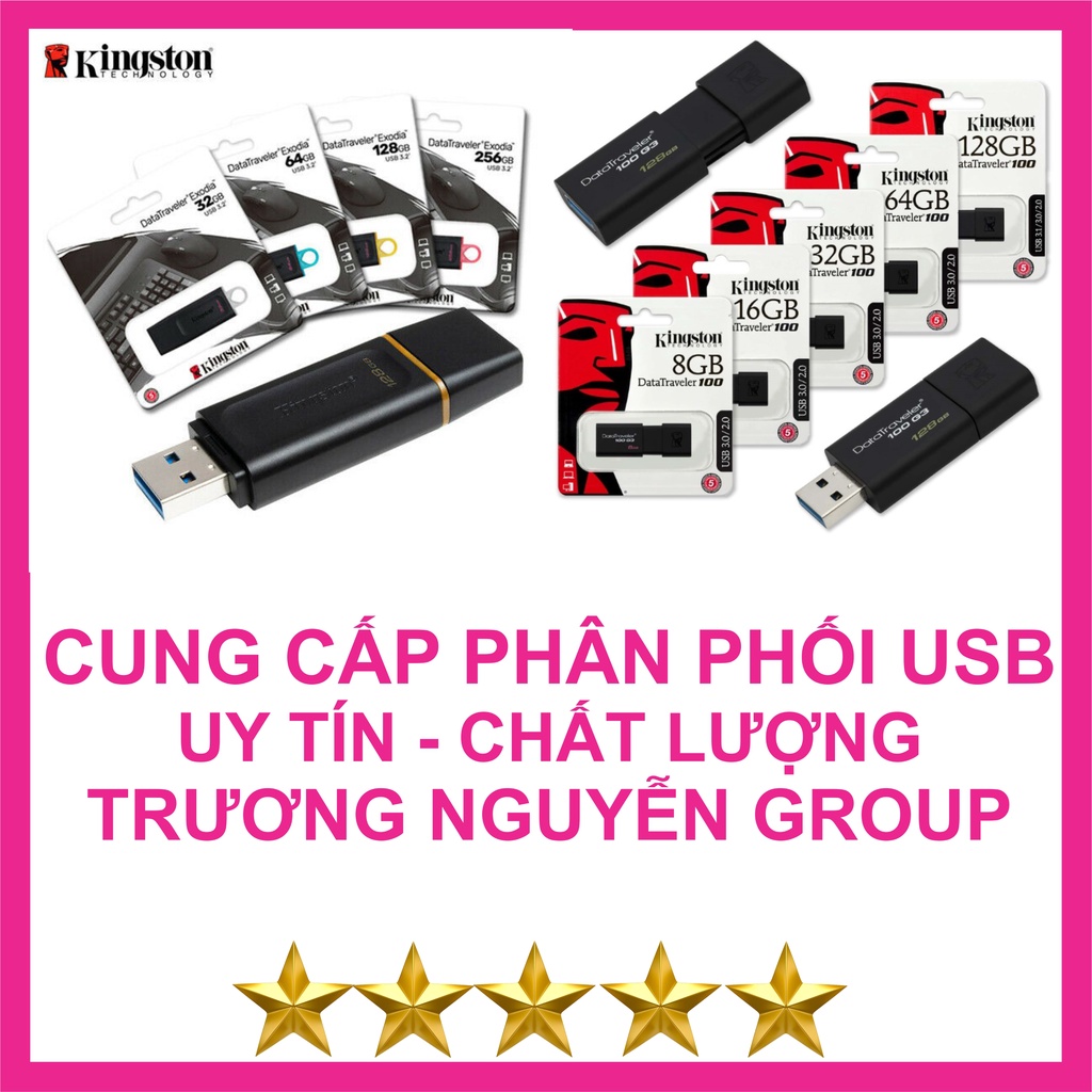 Usb 3.0 3.2 Kingston Chính Hãng 128gb 64gb 32gb 16gb DTX M DT101G3 DATA TRAVELER - Bảo Hành 5 năm