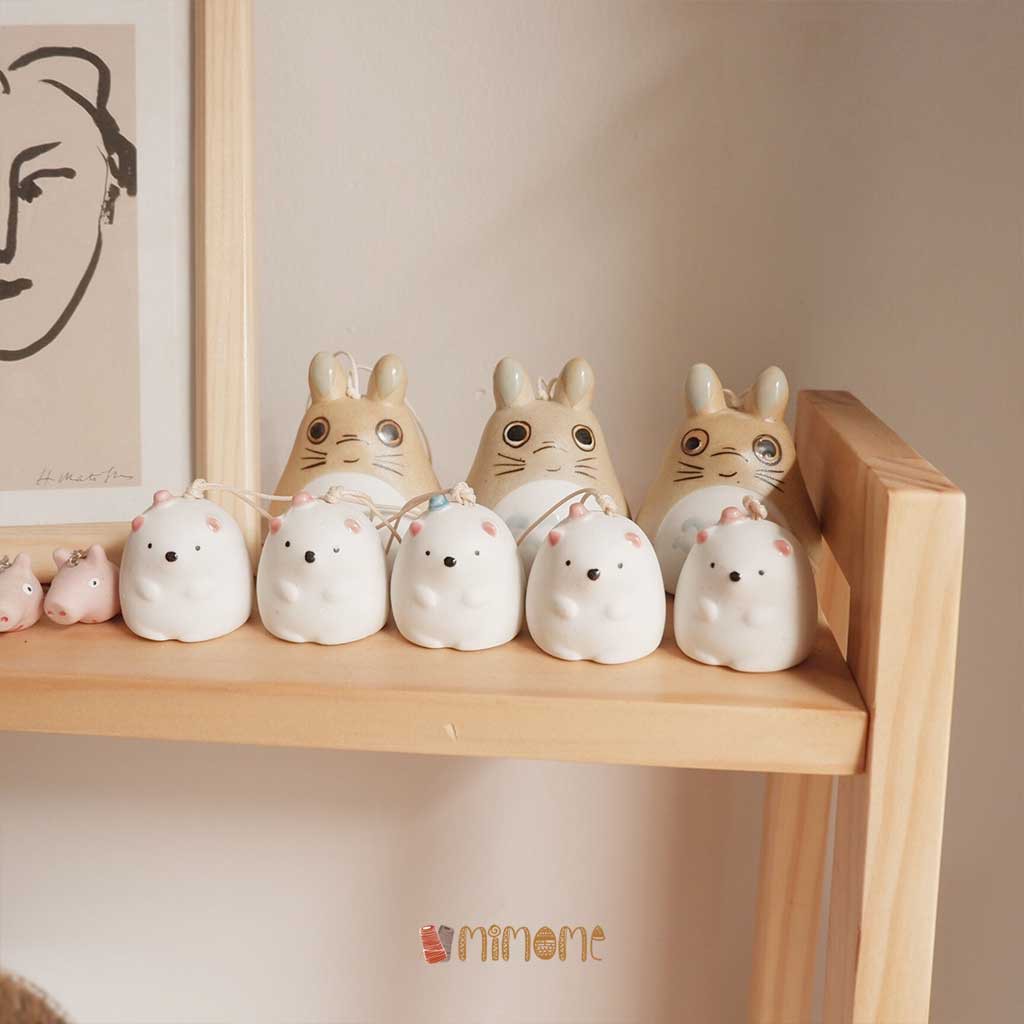 Chuông gió cục bông