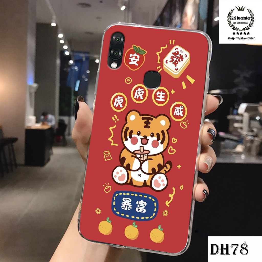 Ốp lưng Vsmart JOY 1 PLUS in hình 3D lucky, gấu Beer xinh xắn - KHÔNG NÊN BỎ LỠ
