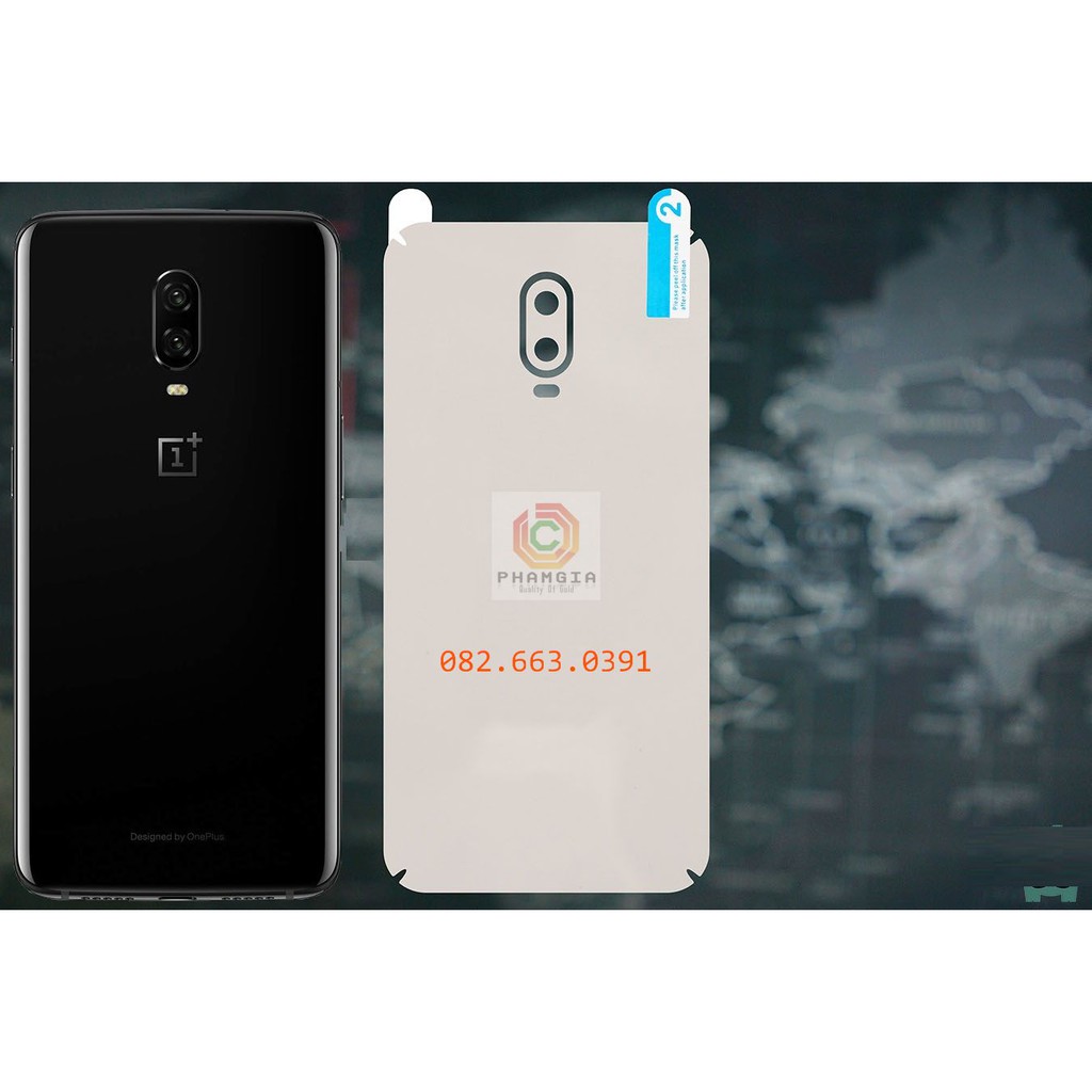 Dán PPF bóng, nhám cho Oneplus 6T màn hình, mặt lưng, full lưng viền siêu bảo vệ