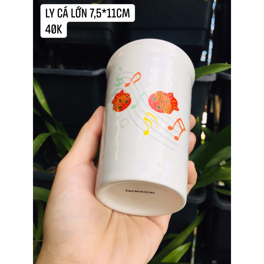 GỐM NHẬT - SET CÁ ĐỎ CỰC XINH