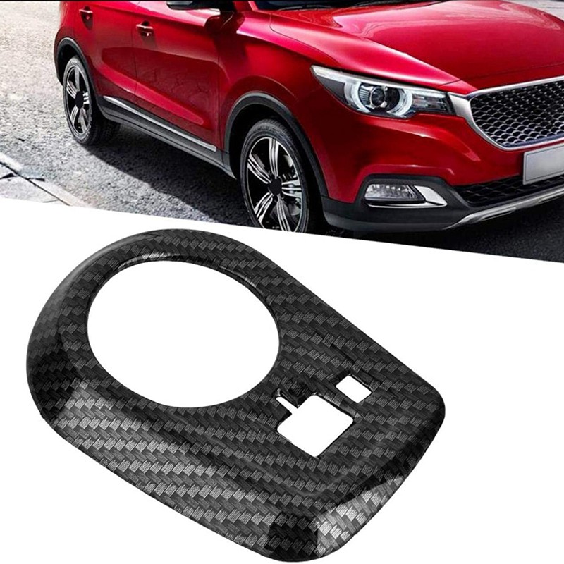 Ốp Công Tắc Điều Khiển Kính Chiếu Hậu Bằng Sợi Carbon Cho mg Zs Mg6 Suv 17-20