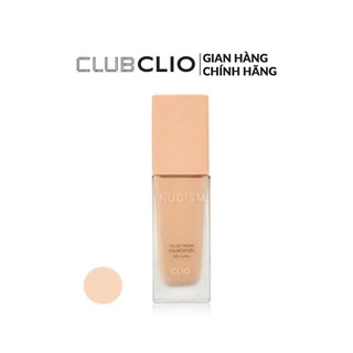 Kem Nền Trang Điểm Clio Nudism Velvetwear Foundation Set 30Ml