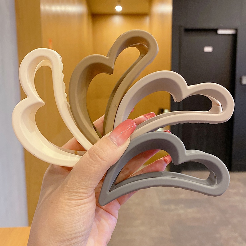 Kẹp tóc hình trái tim thời trang Hàn Quốc thanh lịch cho nữ