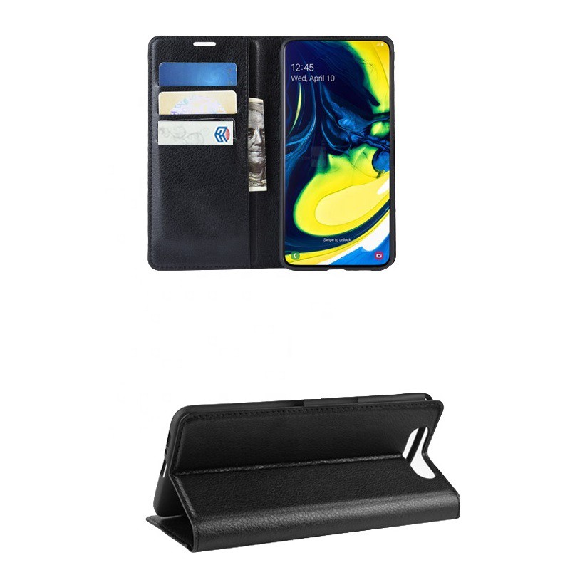 Bao da Samsung Galaxy A80 / A90 cao cấp dạng ví O+ chính hãng | BigBuy360 - bigbuy360.vn