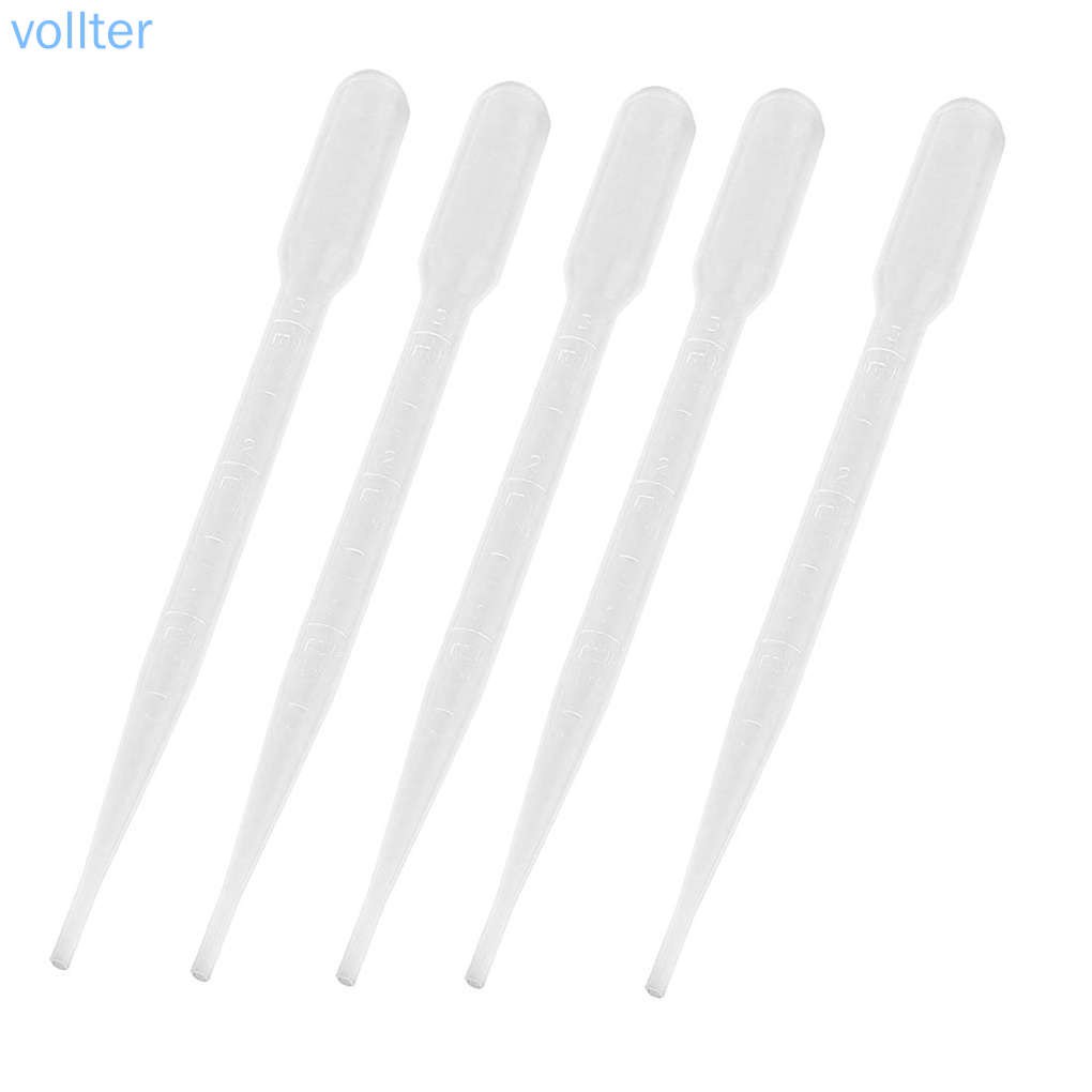 Set 100 ống nhỏ giọt 3ml bằng nhựa an toàn tiện dụng