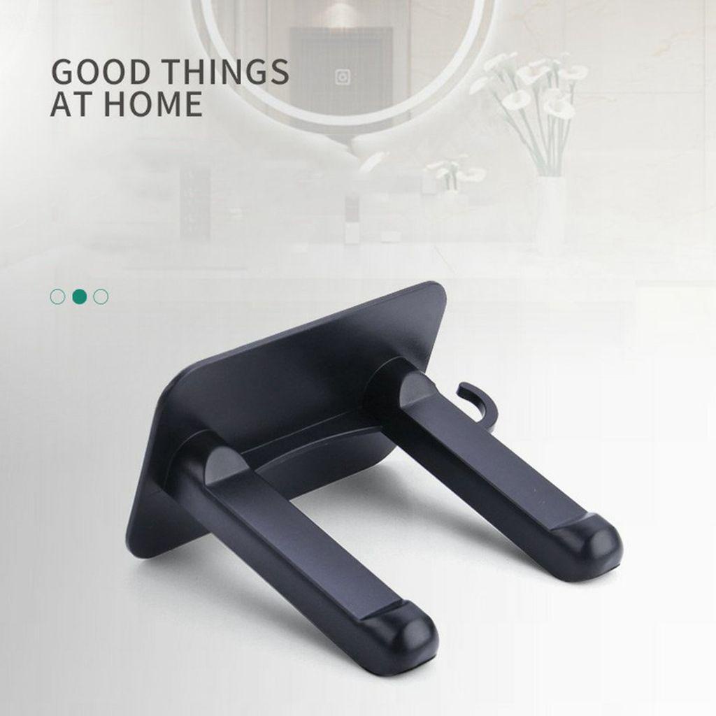 AUGUSTINA 1 Giá Đỡ Máy Sấy Tóc Gắn Tường Tự Dính Tiện Dụng