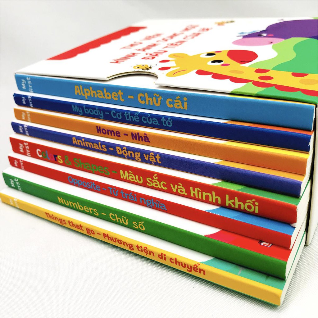 Sách - My First Learning Book - Thư Viện Hình Ảnh Song Ngữ Đầu Tiên Cho Bé