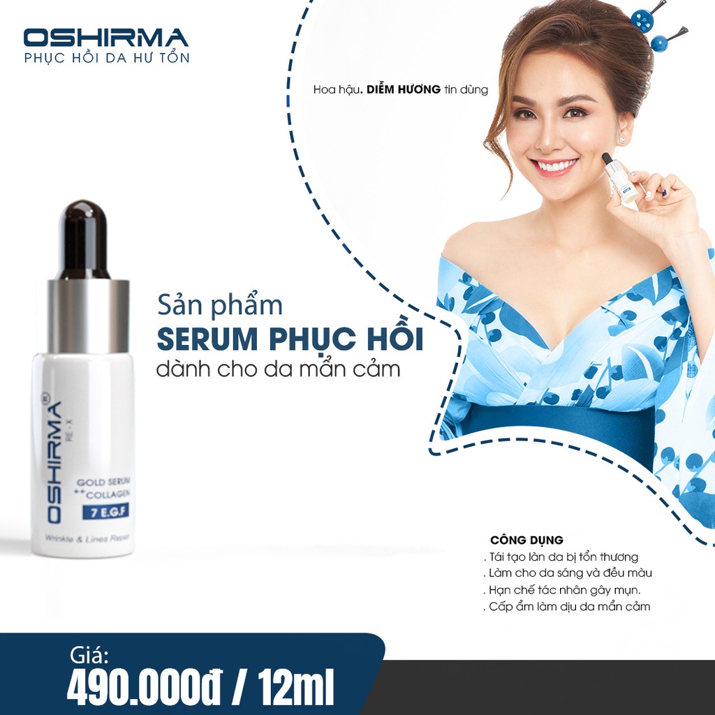 Gold Serum Collagen  - Cung cấp dưỡng chất, chống lão hóa và phục hồi da hư tổn