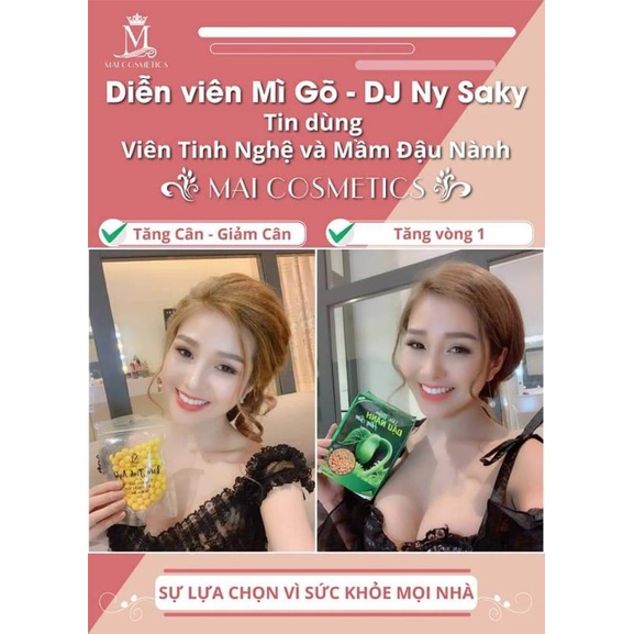 Mầm đậu nành hồng sâm tăng vòng 1, đẹp da | BigBuy360 - bigbuy360.vn