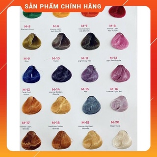 Thuốc nhuộm tóc Molokai từ M1đến M20
