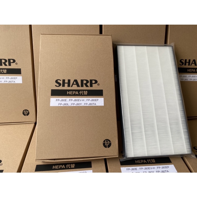 [Mã ELHA22 giảm 6% đơn 300K] Màn lọc HEPA máy lọc kk sharp FP-J80EV-H, FZ-J80DFE , FZ-J60HFE , FZ-J60DFE