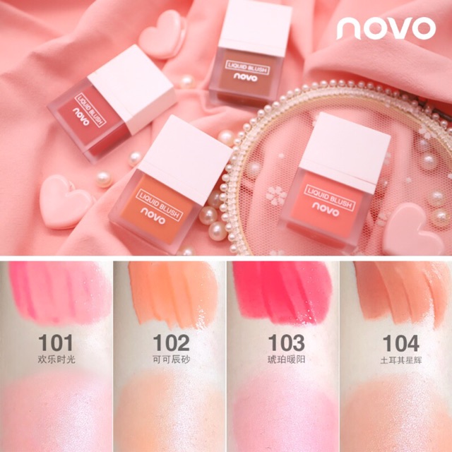 Má Hồng Dạng Kem NOVO
