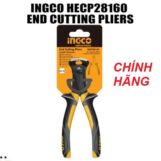 ĐỒ NGHỀ INGCO Kềm cắt đứt 6&quot;/160mm  HECP28160 (Cam kết Chính Hãng 100%)