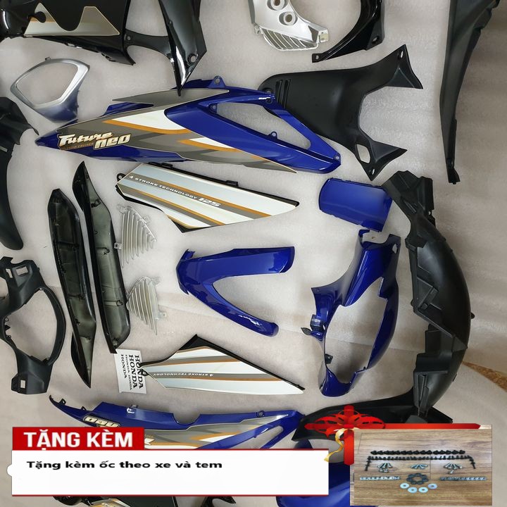 Bộ dàn áo xe FUTURE Neo Màu Xanh Tím Than -- Bộ nhựa xe máy - B2020