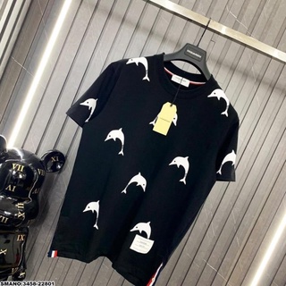 [Sẵn Hàng] Áo Phông Nam Thom Browne Hình In Cao Cấp - Áo Thom Browne Đôi Nam Nữ