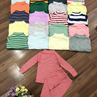 Combo 3 bộ cotton len 2_7y