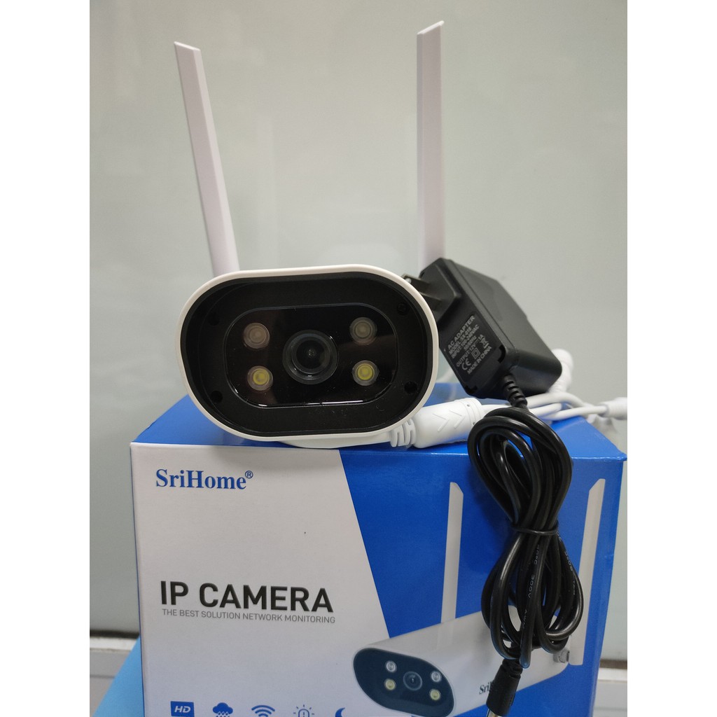 Camera Srihome 4.0MP Siêu Nét Ngoài Trời