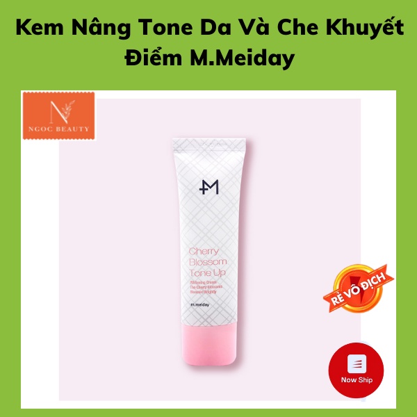 Kem dưỡng trắng, che khuyết điểm, nâng tone ban ngày M.Meiday