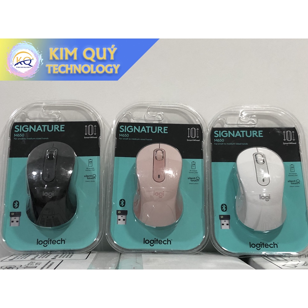 Chuột Không dây Logitech Signature M650 - Hàng chính hãng - BH12TH