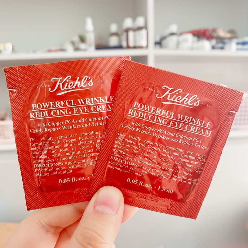 Sample Gói Kem mắt Giảm Nhăn KIEHL'S Poweful Wrinkle Reducing Eye Cream
