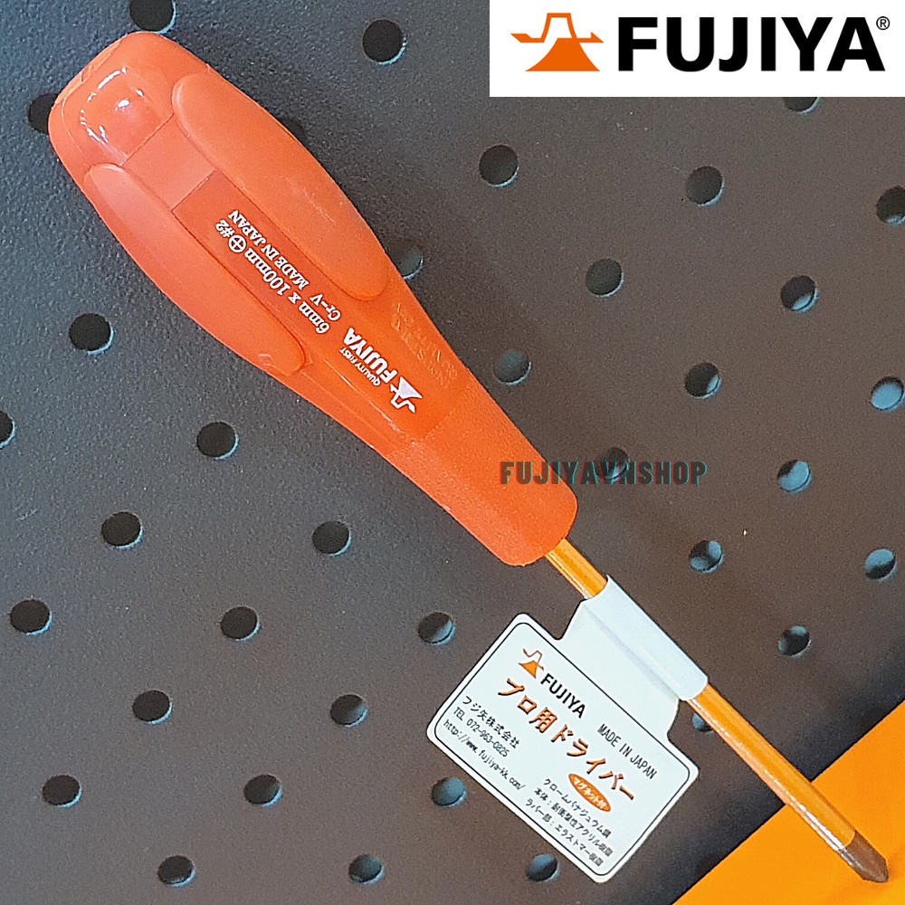 Tuốc nơ vít 4 cạnh 2x100mm Fujiya FPSD+2-100