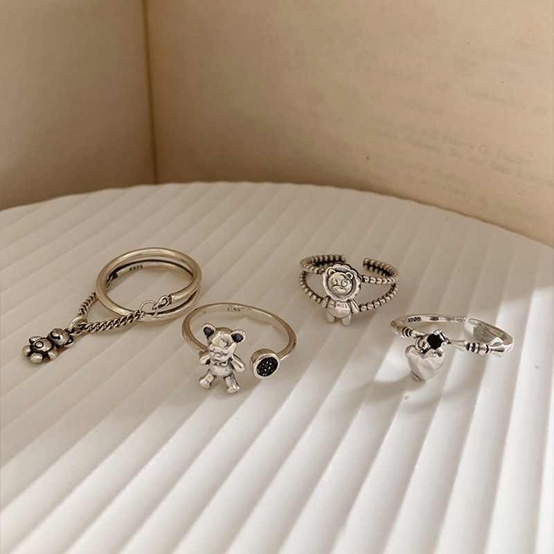 Vòng Khóa Thắt Lưng Hình Gấu/Sư Tử Nhỏ Đơn Giản Dễ Phối Đồ 19912