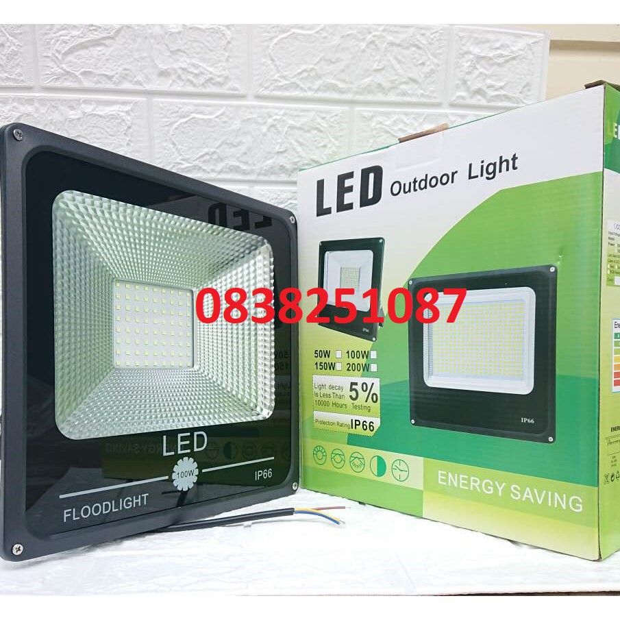 Đèn LED pha 10W, 20W, 30W,  50W - chống nước IP65 cho sân vườn, biển hiệu - FA01