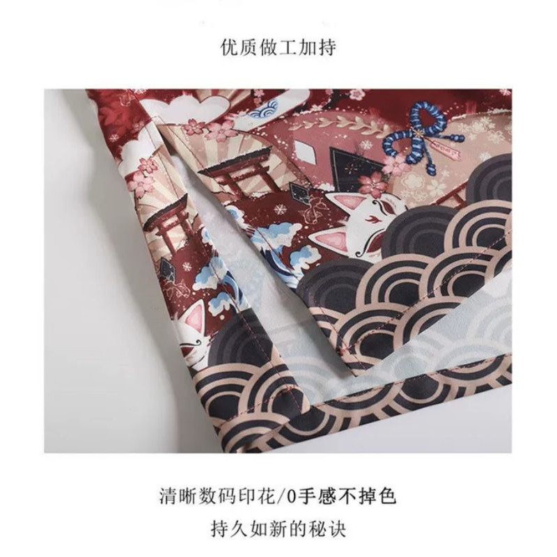 Haori cáo Nhật Bản(SẴN ĐỎ,) | BigBuy360 - bigbuy360.vn