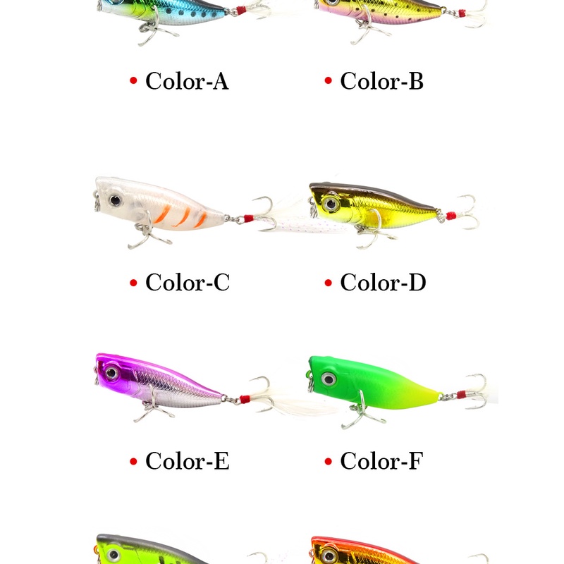 1 Mồi Câu Cá Giả Bằng Nhựa Cứng Mắt 3D 9cm / 4.5cm 3.5g