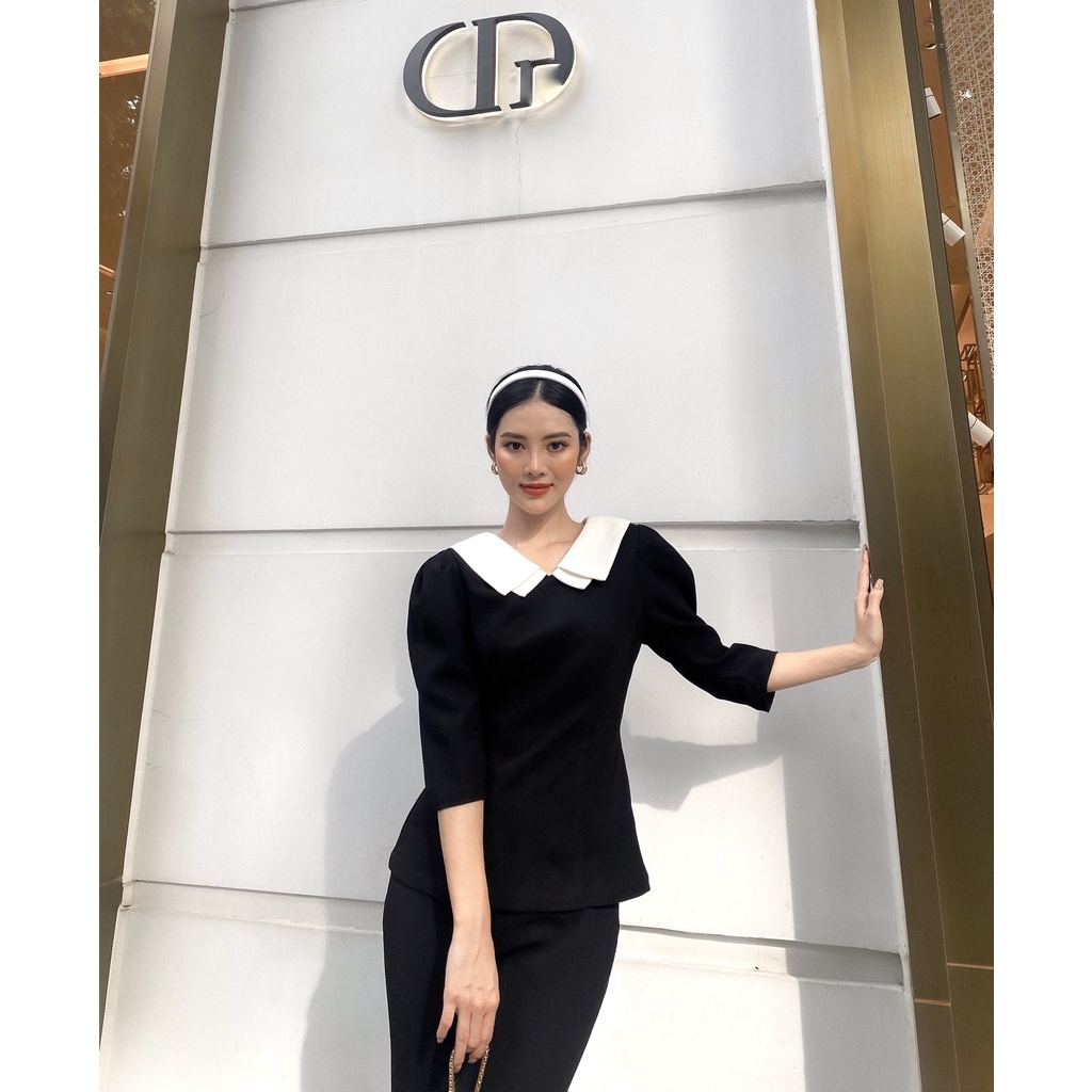 Áo Onyou phối cổ trắng sang chảnh tôn dáng Chansee | BigBuy360 - bigbuy360.vn