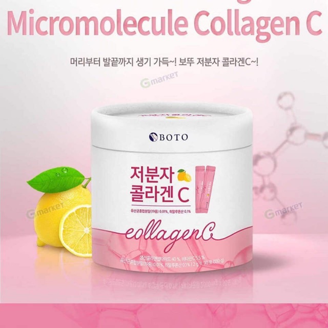 collagen và vitamin c Boto 2000mg