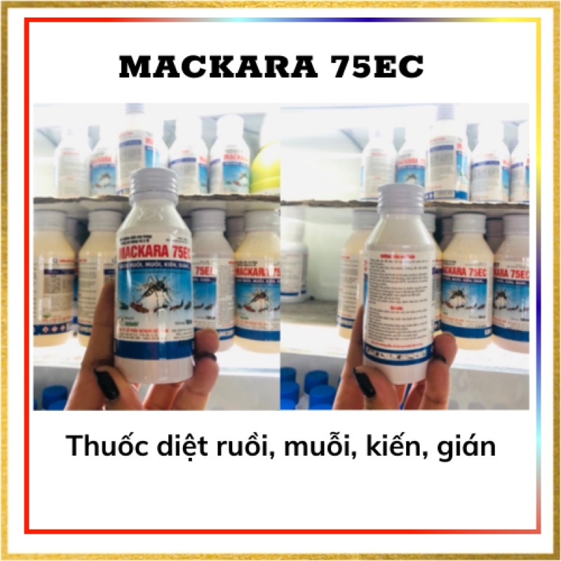 Thuốc diệt muỗi Mackara 75EC - 100ml .