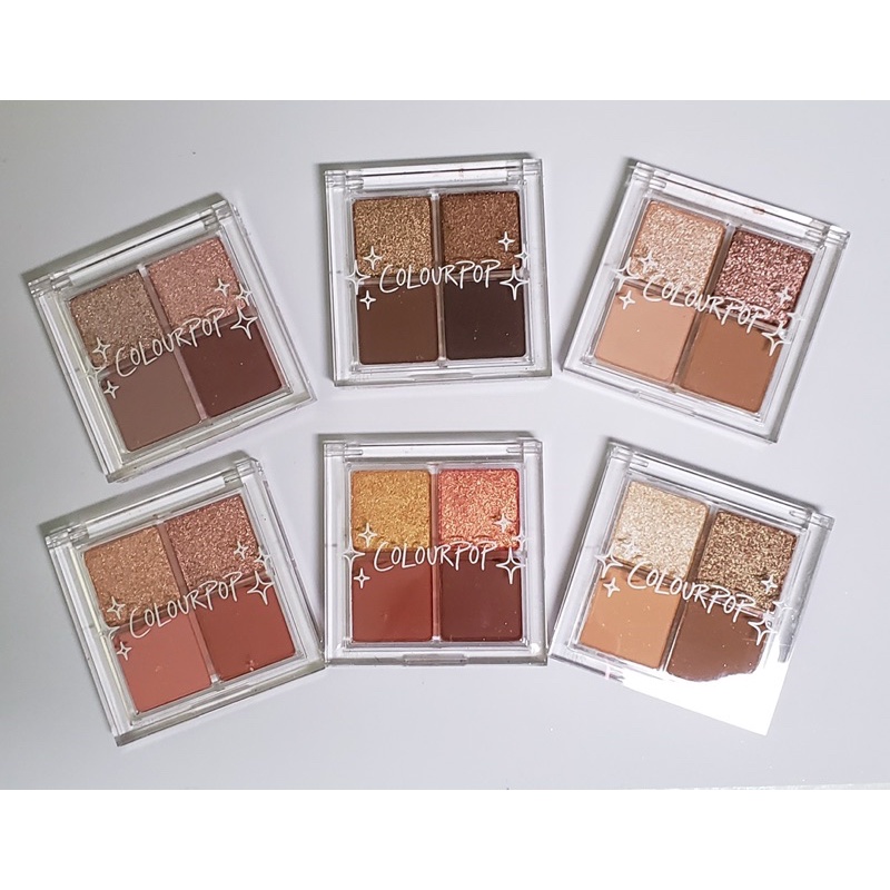 BẢNG MẮT COLOURPOP 4 Ô