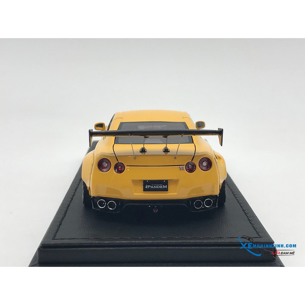 Mô Hình : Nissan GTR-R35 PanDem Iginition Model 1:43 (Vàng)