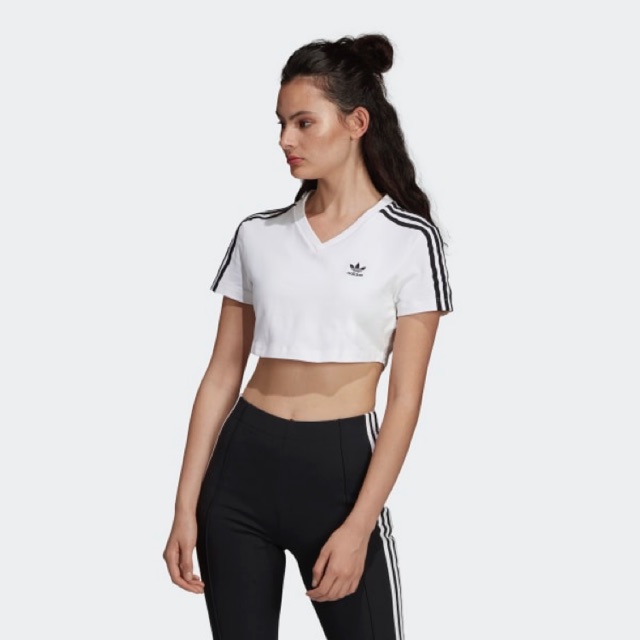 Áo croptop adidas
