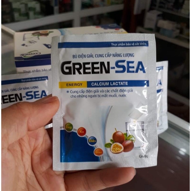 (Comb) 10 gói oresol chanh leo/chanh tươi hương vị thơm ngon- Bù nước và điện giải