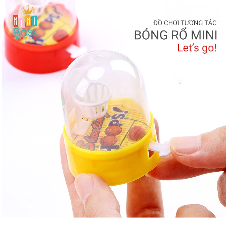 Đồ chơi bóng rổ mini Boss | Đồ chơi mini cho bóng vào rổ thú vị cho bé