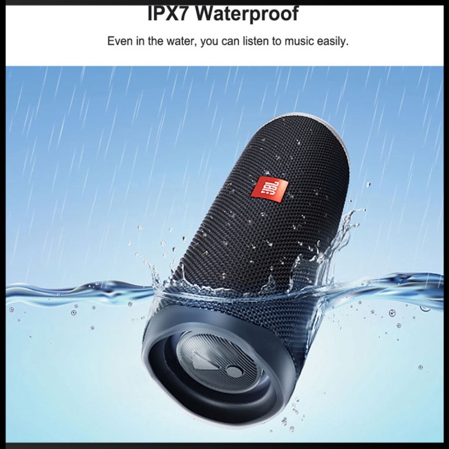 Loa Bluetooth Không Dây Jbl Flip5 Mini Chống Thấm Nước Có Thể Mang Theo Khi Đi Ra Ngoài