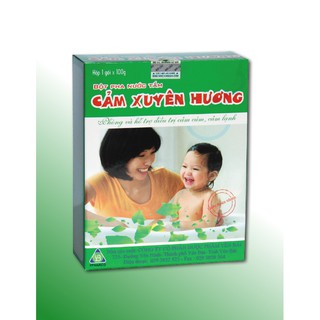 Bột pha nước tắm cảm xuyên hương Yên Bái