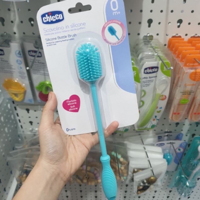 Cọ bình sữa Chicco silicon