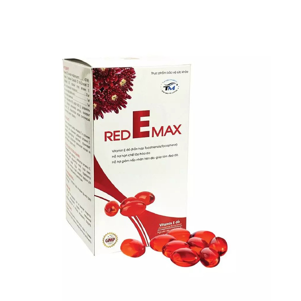 Vitamin E ĐỎ  RED E MAX  Giúp đẹp da - chống lão hóa - dành cho người sạm thumbnail
