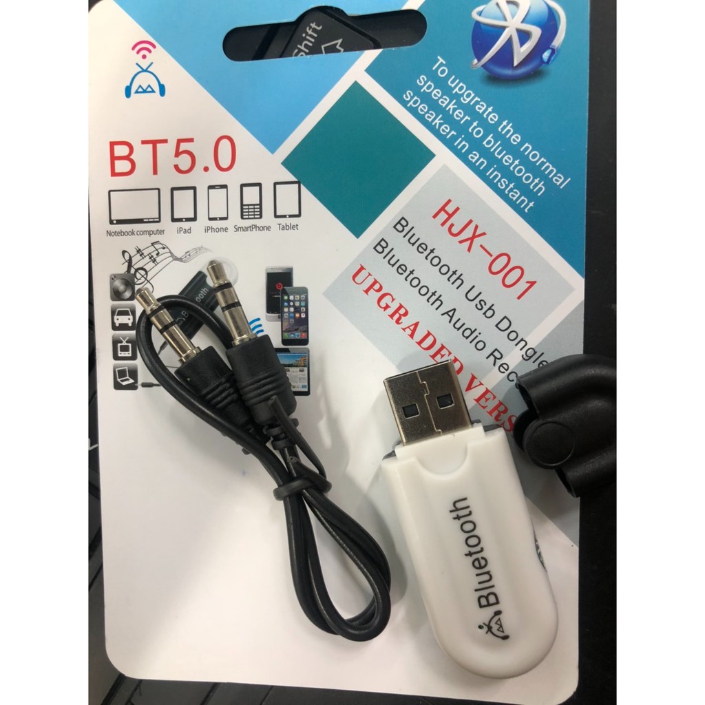 Usb Bluetooth ✨Free Ship✨ Usb Bluetooth 4.0 HJX-001- Tạo Bluetooth Cho Loa, Amply- Full box