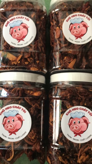 Khô heo cháy tỏi hảo hạng (500g) | BigBuy360 - bigbuy360.vn