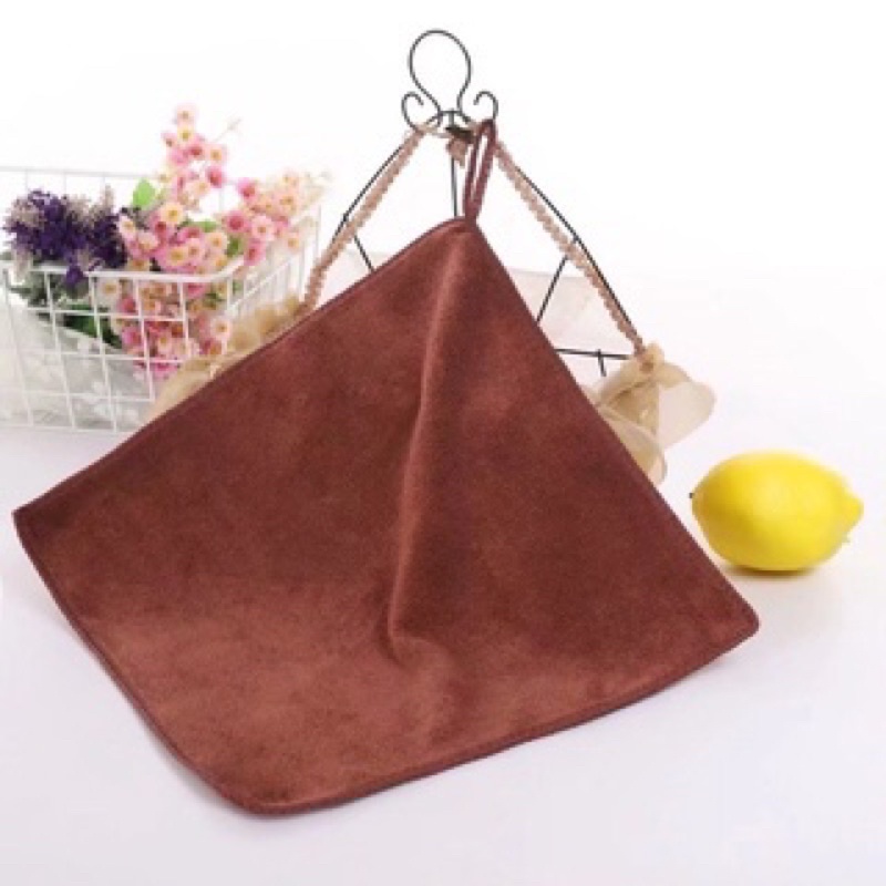 Khăn làm nail, khăn lau đa năng, kích thước 30x30cm sợi bông mịn thấm hút cực tốt ko ra lông
