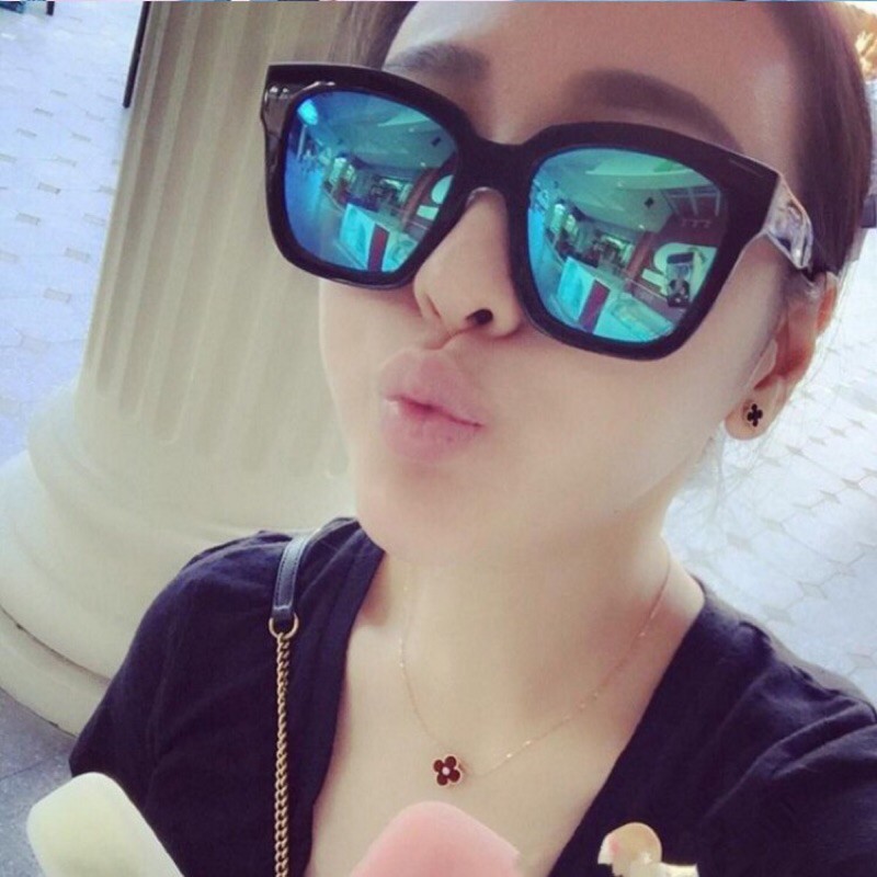 Kính Gm tráng gương hot trend, kính mát nam nữ, kính gọng vuông thể thao | BigBuy360 - bigbuy360.vn