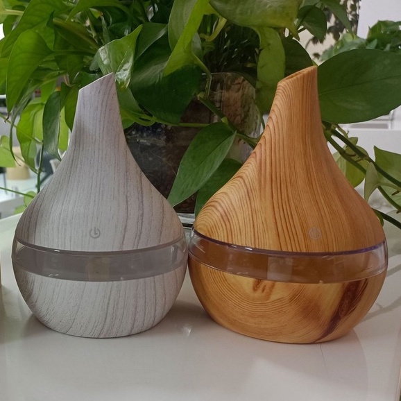 Thiết Bị Khuếch Tán Tinh Dầu Thơm 300ml 7 Màu Mini Tiện Dụng