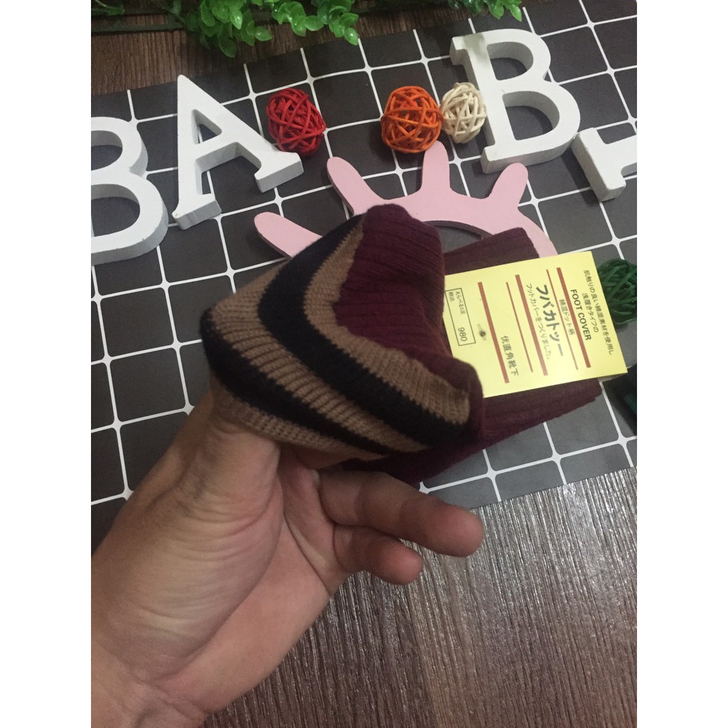 Set 5 Đôi Tất Len Cao Cổ Đến Bắp Chân Cho Bé Gái Hay Mặc Váy Từ 5 Đến 10 Tuổi