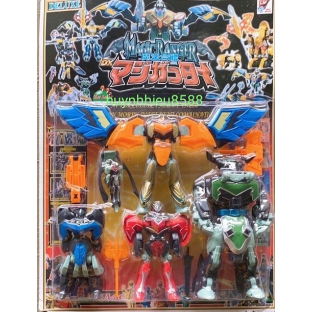 Bộ ráp siêu nhân phép thuật MagicRanger